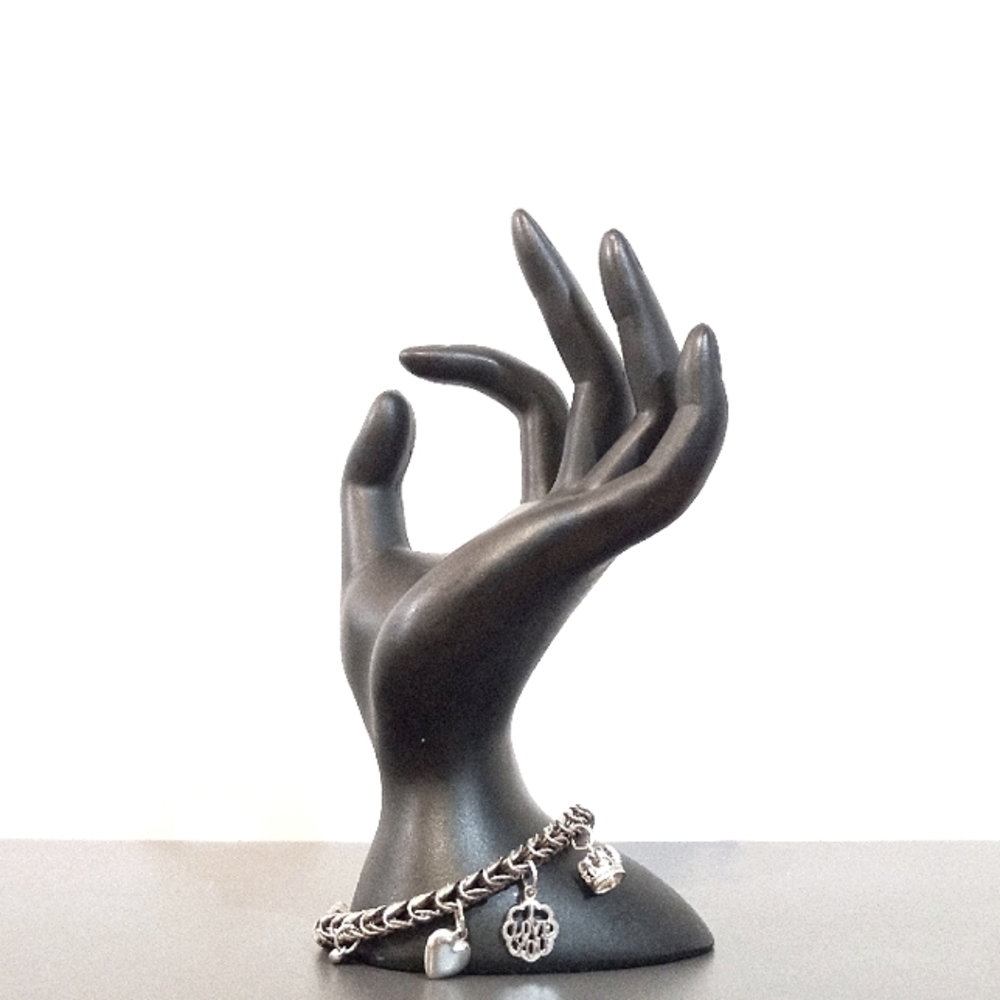 ROC sterling charm bracelet